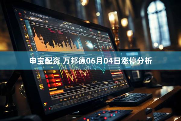 申宝配资 万邦德06月04日涨停分析