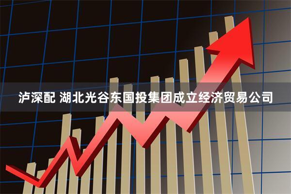 泸深配 湖北光谷东国投集团成立经济贸易公司